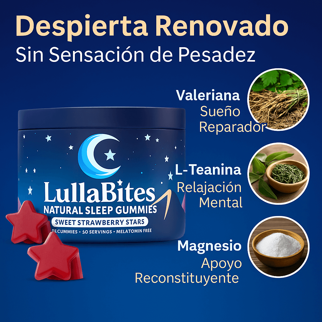 LullaBites® Recupera tu sueño natural